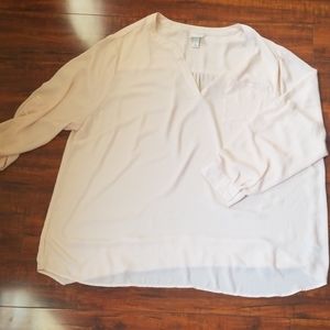 Light pink blouse